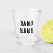Custom Band Merch Shot Glas (Voorkant)