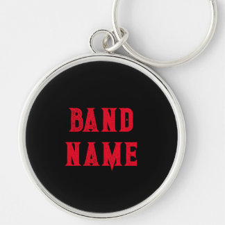 Custom Band Merch Sleutelhanger