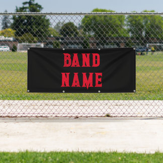 Custom Band Merch Spandoek