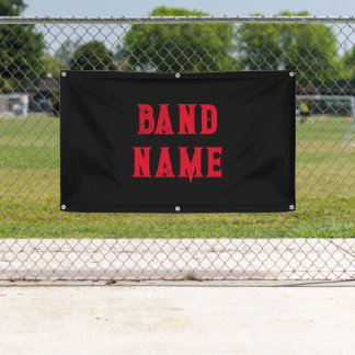 Custom Band Merch Spandoek