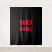 Custom Band Merch Wandkleed (Voorkant)