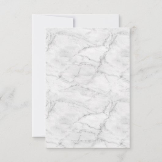 CUSTOM Bar Mitswa behuizing partij grijs + goud Kaart (Achterkant)