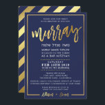 CUSTOM Bar Mitswa Uitnodigen voor Murray Navy   go Kaart<br><div class="desc">door kat massard >>> WWW.SIMPLYSWEETPAPERIE.COM <<< NEEM CONTACT MET ME OP voor aangepaste "faux gold folie effect type" dit is een speciaal gemaakte afbeelding EN om Hebreeuwse letters Love het ontwerp, maar zou graag een aantal wijzigingen zien - een ander kleurenschema, product, voeg een foto of aangepast voor een andere...</div>
