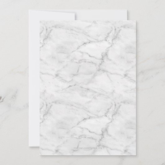 CUSTOM Bar Mitswa Uitnodigen voor Saul & Hannah Kaart (Achterkant)