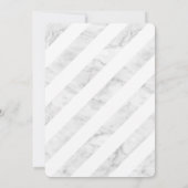 CUSTOM Bar Mitzvah modern grijs + goud script ROSS Kaart (Achterkant)