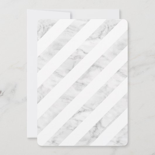 CUSTOM Bar Mitzvah modern grijs + goud script ROSS Kaart (Achterkant)