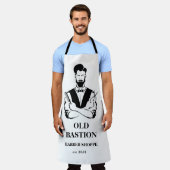 Custom Barber Shop Schort (Gedragen)