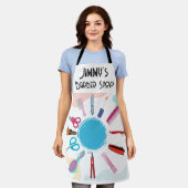 Custom Barber Shop Schort (Gedragen)