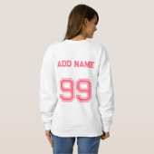 Custom Baseball Mom Squad Sweatshirt| Perfect cade Trui (Achterkant volledig)