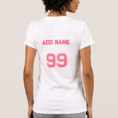 Custom Baseball Mom Squad T-shirt | Perfect cadeau (Achterkant)