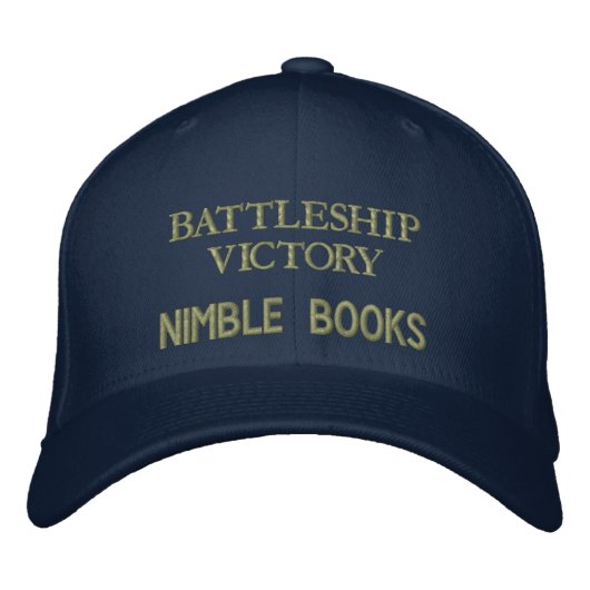 Custom Baseball Pet voor BATTLESHIP VICTORY (Voorkant)