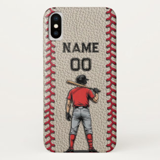Custom Baseball Player Customizable Number Name Case-Mate iPhone Case