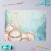 Custom Baseball Theme Party Tissuepapier (Craft)