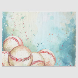 Custom Baseball Theme Party Tissuepapier