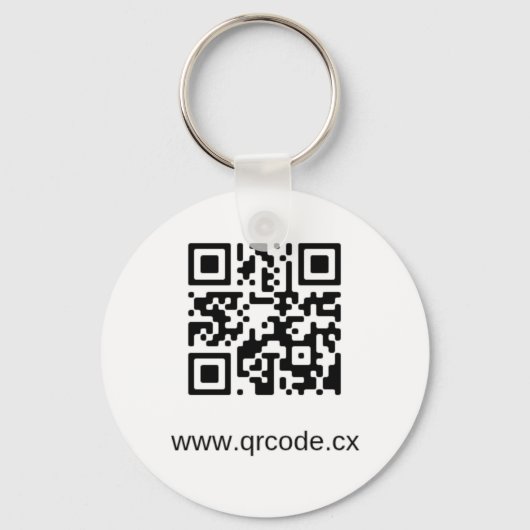 Custom Basic Button Sleutelhanger (Voorkant)