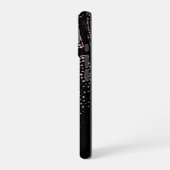 Custom basketbal jersey nummer budget vriendelijk iPhone 16 hoesje (Linkerkant)