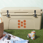 Custom Basketbal stickers jouw namen toevoegen (Koeler)