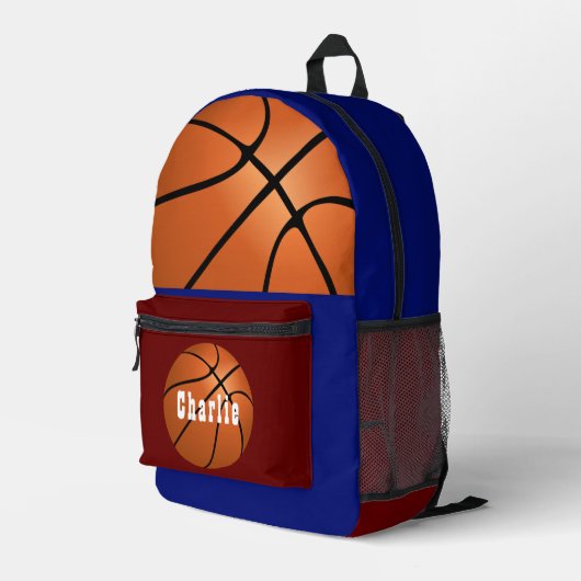 CUSTOM BASKETBAL TAS SPORT (Achterkant Hoek Rechts)
