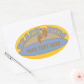 Custom Beach Bum stickers (Envelop)