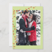 Custom Beach 🎄 Christmas Seashells Collage Feestdagenkaart (Achterkant)