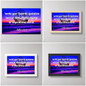 Custom Beach Quotes / Create Your Own Quote Poster