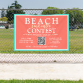 Custom Beach Sandcastle Contest | zomerevenement Spandoek (Insitu)