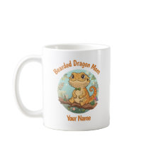 Custom Bearded Dragon Mom Mug