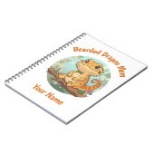 Custom Bearded Dragon Mom Notebook Notitieboek (Linkerzijde)