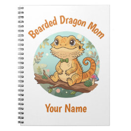 Custom Bearded Dragon Mom Notebook Notitieboek