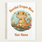 Custom Bearded Dragon Mom Planner (Voorkant)