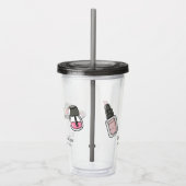 Custom Beauty Professionele Acryl Tumbler Acryl Drinkbeker (Rechts)