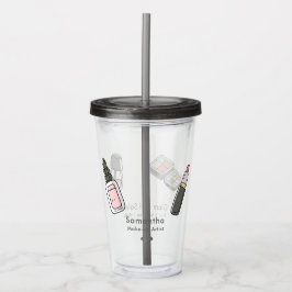 Custom Beauty Professionele Acryl Tumbler Acryl Drinkbeker