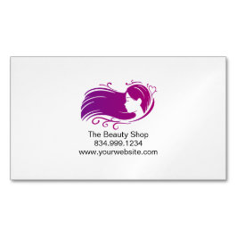 Custom Beauty Salon Magnetic Business Card Magnetisch Visitekaartje