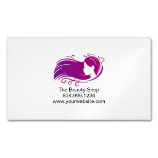 Custom Beauty Salon Magnetic Business Card Magnetisch Visitekaartje