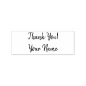 Custom Bedankt! stempel (Afrduk)