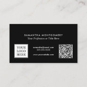 Custom Bedankt voor uw bestelling Insert Kaart Visitekaartje (Achterkant)