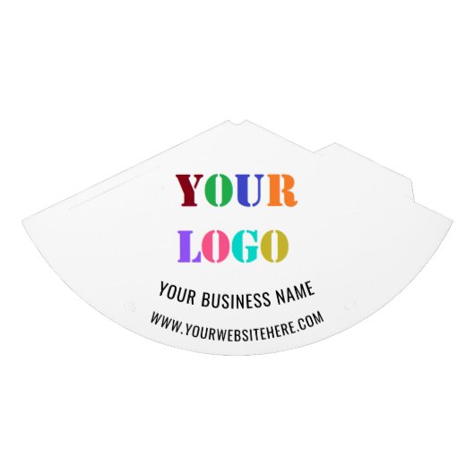 Custom Bedrijf Logo Tekst Bedrijfspapier Party Pet Feesthoedjes (Voorkant)