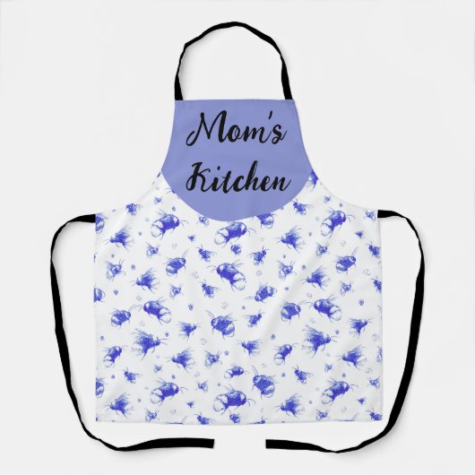 Custom Bee Baking Schort | Bedachtzame cadeaus voo (Voorkant)