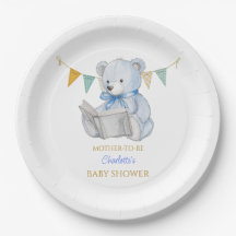 Custom Beer het lezen van een boek Baby shower