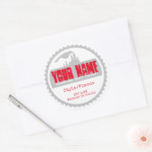 Custom Beer Label Sjabloon - Voeg je eigen woorden (Envelop)