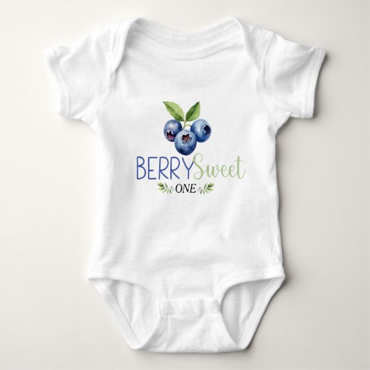  Custom Berry Sweet Birthday Romper (Voorkant)