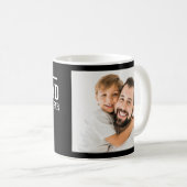Custom Best Dad van Par Photo Koffiemok (Voorkant rechts)