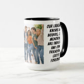 Custom Best Friend – Perfect Friendship Day Mok (Voorkant rechts)