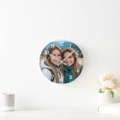 Custom Best Friends Afbeelding Ronde Klok (Huis)