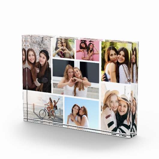 Custom Best Friends Collage Fotoblokken (Rechts)