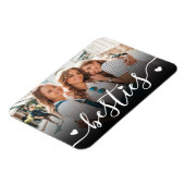 Custom Best Friends Photo Magneet (Linkerzijde)
