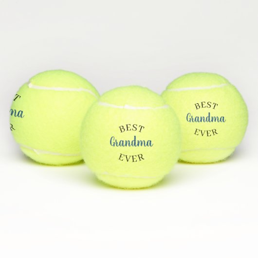 Custom Best Grandma, Gigi Mamaw Ever Tennisballen (Multi)