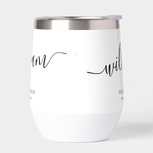 Custom Best Man Groomsman Groom Script Kalligrafie (Links)