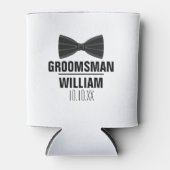 Custom Best Man Groomsman Weddenschap Blikjeskoeler (Voorkant)