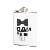 Custom Best Man Groomsman Weddenschap Heupfles (Links)